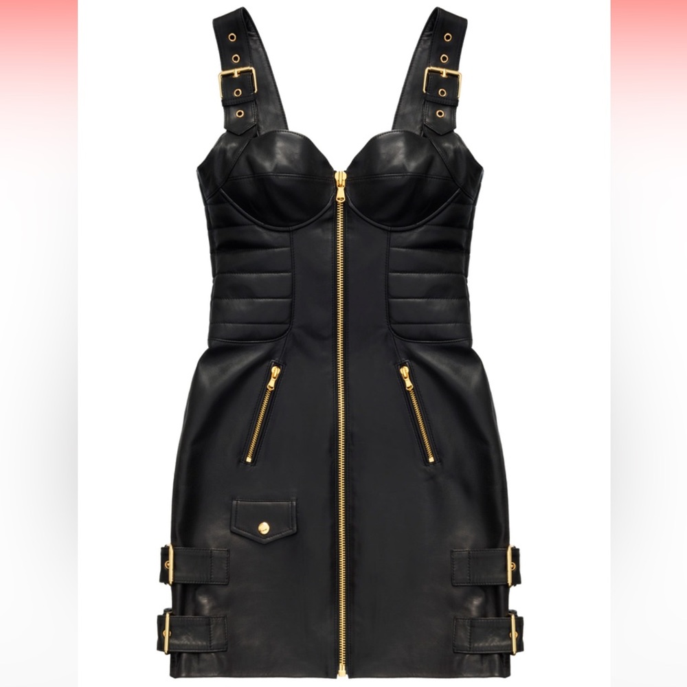 Moschino x H&M Leather Dress
